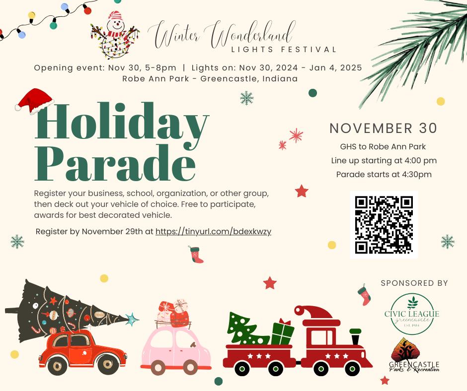 decorated cars in a parade