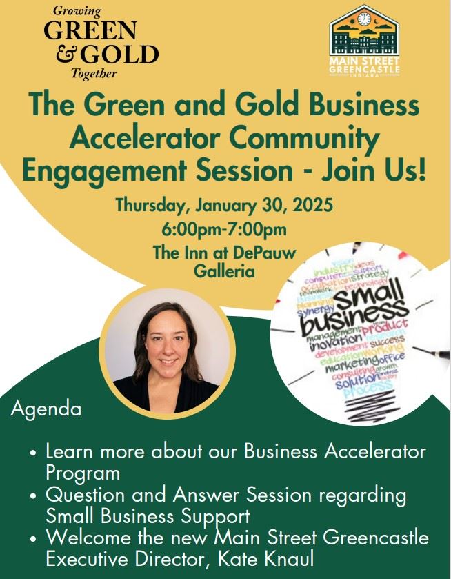 Accelerator Community Engagement Session flyer