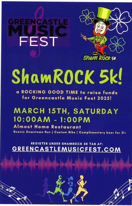 Shamrock 5K flyer