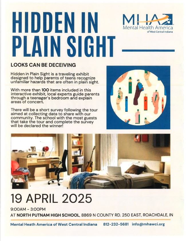 Flyer for the event Hidden In Plain Sight