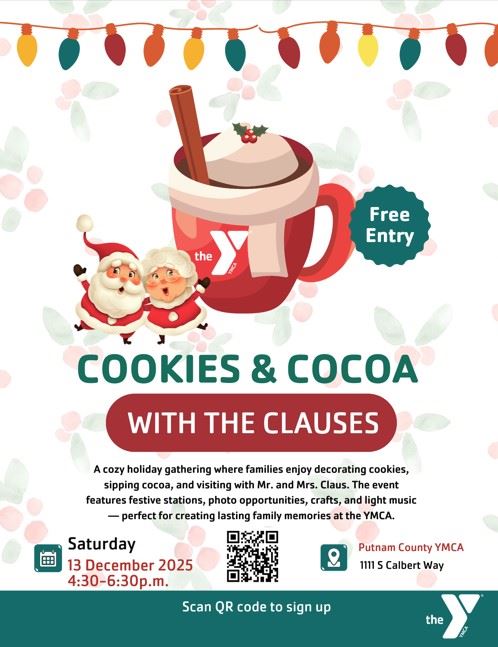 Cookies & CoCoa with the Clauses Flyer