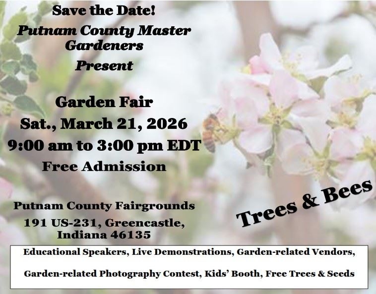 Flyer for the Garden Fair